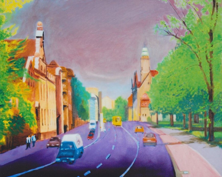 08Köpenick alte Post öl 40x50